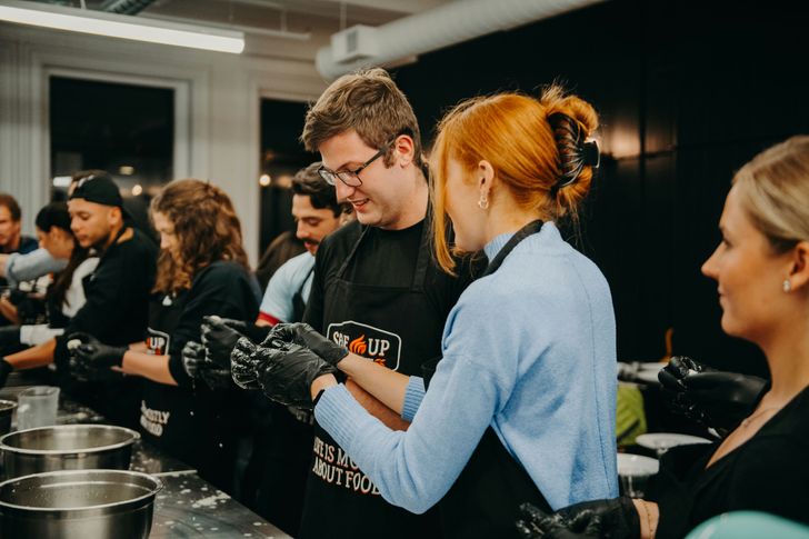 Romantic Italian Date Night Cooking Class in NYC