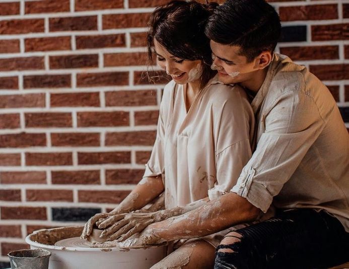 NYC Romantic Date Night Pottery and Painting Class