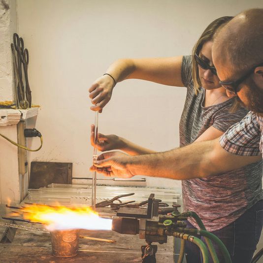 Romantic Private Glassblowing Class - Image 4