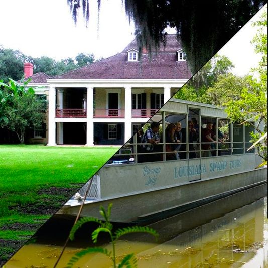 Destrehan Plantation + Covered Boat Swamp Tour - Image 1