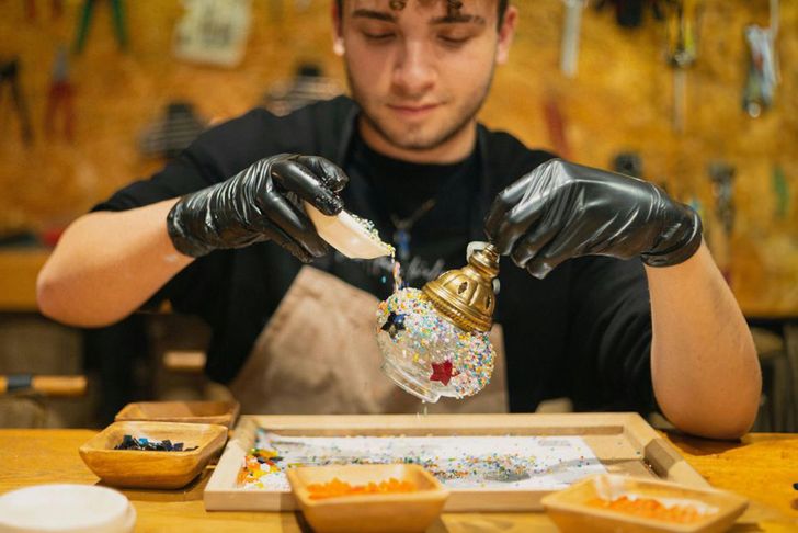 Turkish Mosaic Lamp Workshop in San Francisco - Image 10
