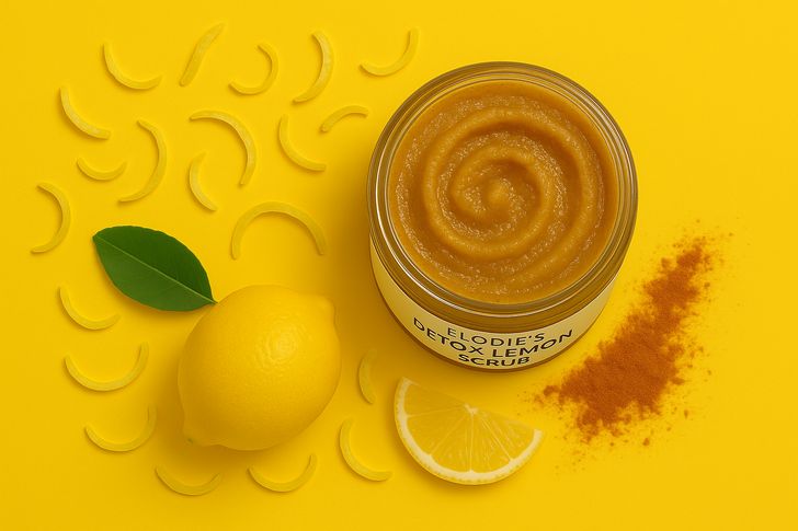 DIY Organic Detox Lemon Scrub Party Kit - Image 2