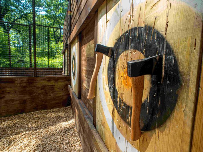 Williamsburg Axe Throwing & Treetop Adventure with Go Ape