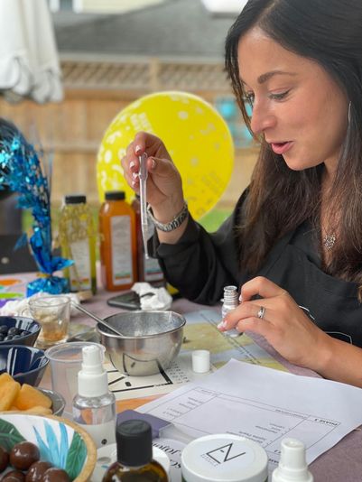 Make Your Own Natural Cosmetics Adult Birthday Party - Image 8