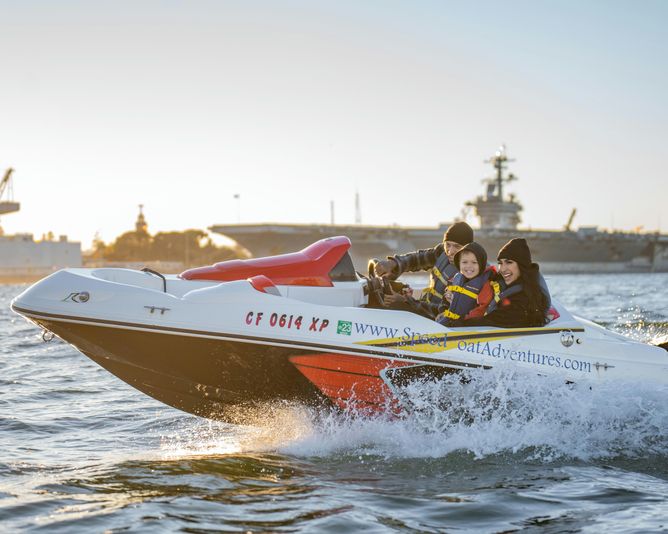 San Diego Speed Boat Adventure For 2