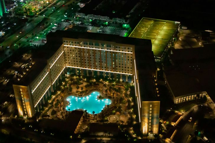 Private Theme Parks Helicopter Tour at Night - Image 2