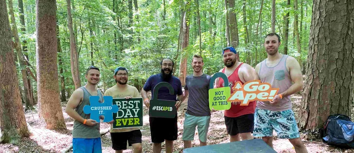 Memphis Forest Escape Game with Go Ape