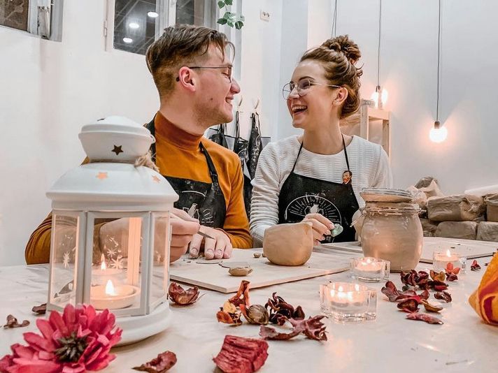 Miami Romantic Date Night Pottery & Painting Class