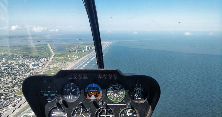 Galveston Beach Helicopter Tour For 2 - Image 1