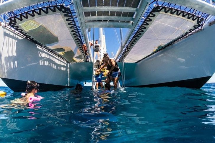 Snorkel Adventure Catamaran Cruise in Kawaihae Harbor