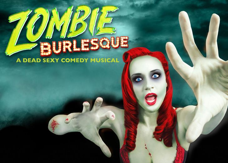 VIP Ticket to Zombie Burlesque Comedy Musical with Drink
