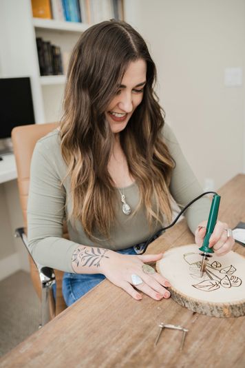 DIY Wood Burning Kit for Home Crafting - Image 1