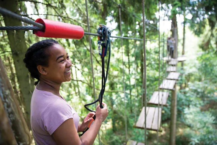 Williamsburg Zipline and Treetop Adventure with Go Ape