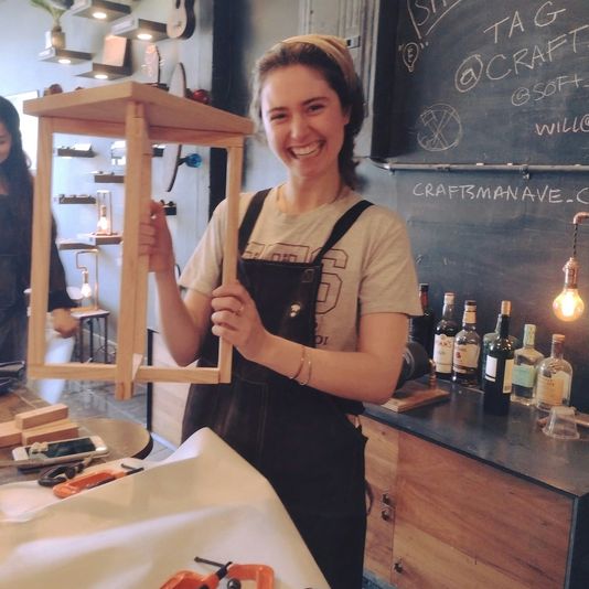 Date Night Craft a Side Table Experience for two
