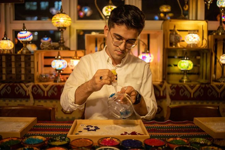 Turkish Mosaic Lamp Workshop in San Francisco - Image 9