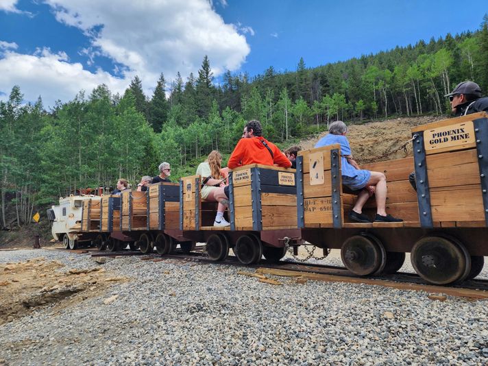 Train Ride and Centurion Dark Mine Tour in Idaho Springs
