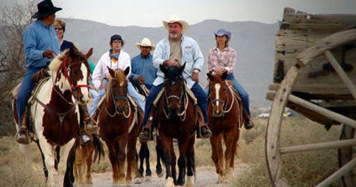 Guided 60 Minute Group Horseback Ride with Expert Wranglers - Image 1