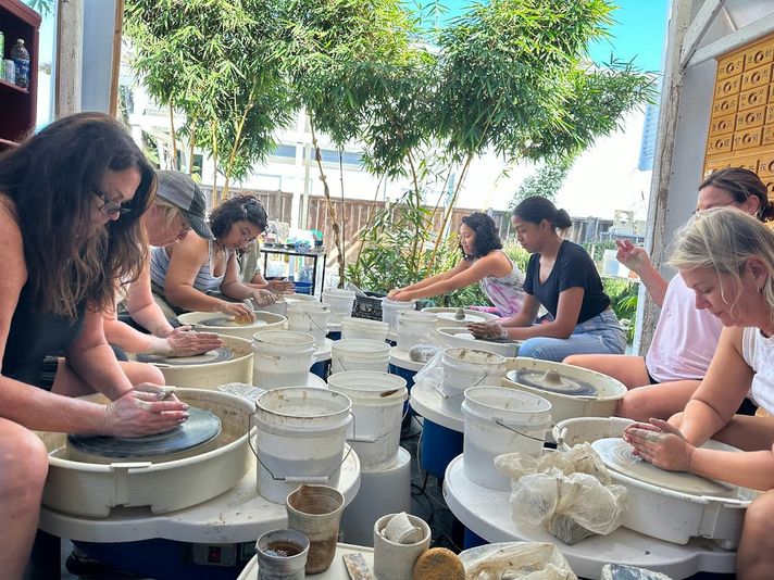 Intro to Pottery Wheel Weekday Class - Image 1