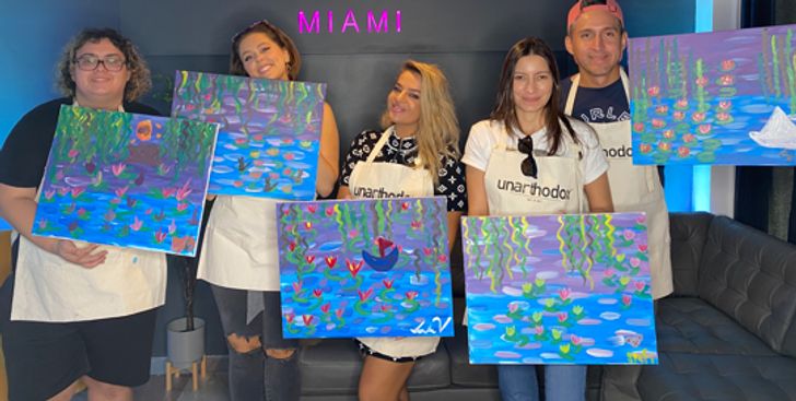 Brunch with Monet: Bottomless Mimosas & Painting in NYC - Image 5