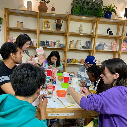 Mid-City BYOB Pottery Painting Class - Image 4