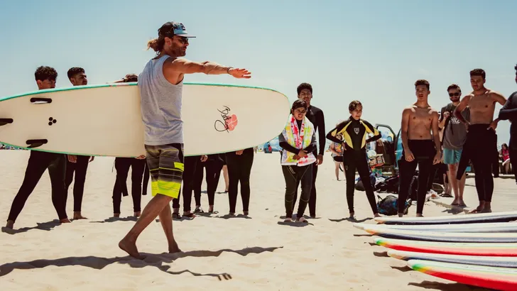 Venice Beach Group Surfing Lesson