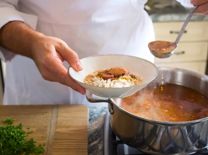 Authentic Creole Gumbo At Home Cooking Class in New Orleans