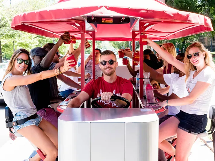 Private Trolley Pedal Pub Tour