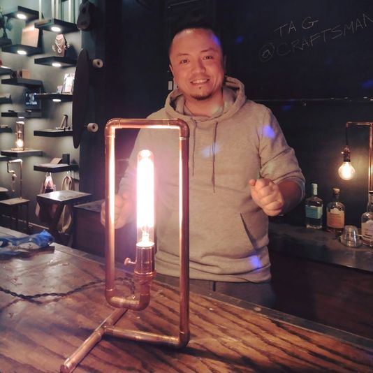 Intro to Metal Fabrication: Build a Copper Lamp Workshop in Brooklyn