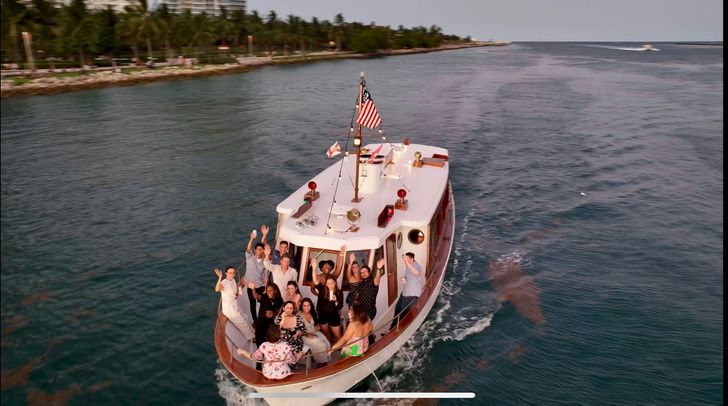Vintage Yacht Miami Harbor Tour - Image 2