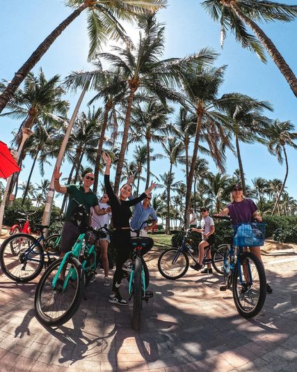 Miami City & Boat Tour Combo plus Bicycle Rental in South Beach
