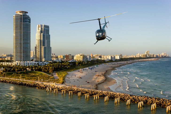Private South Beach Helicopter Tour at Sunset - Image 1