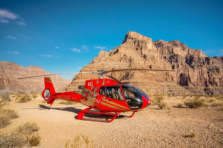 Grand Canyon Helicopter Tour with Canyon Landing & Champagne - Image 8