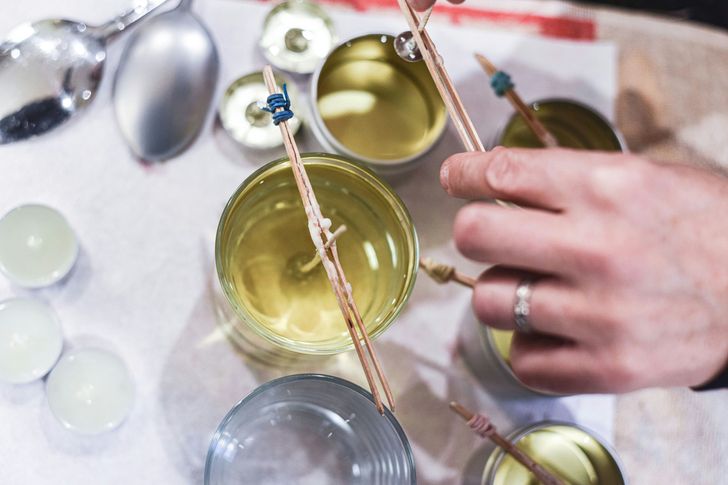 Candle Making Class at a Winery in Sacramento