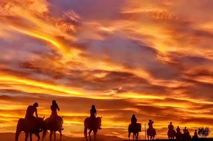 Wild West Sunset Horseback Ride with Dinner