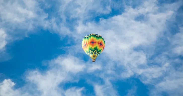 Hot Air Balloon Ride with Champagne Toast