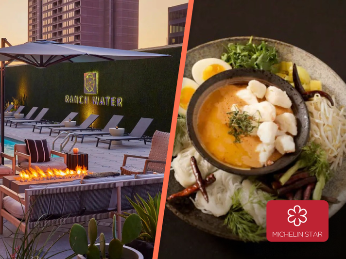 1 Night in Houston + Michelin Dining Experience: Starred Flavors in Space City