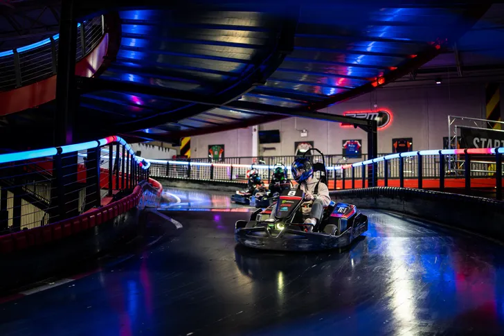 Stamford Indoor Karting Adventure with Skip the Line Access