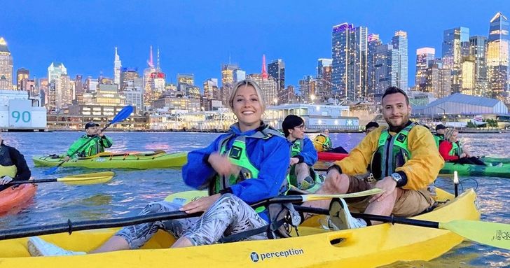 NYC After Dark Kayak Tour - Image 1