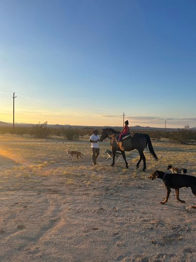 Kids Pony Ride in Joshua Tree