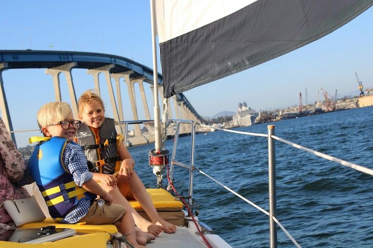 4 Hour Private Family Swim & Sail on a 35ft Yacht - Image 4