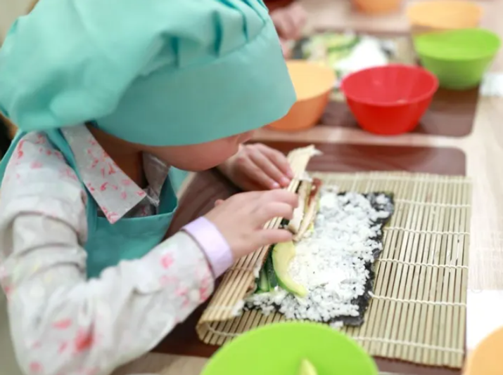 At Home Sushi Rolling Party for Kids in Atlanta