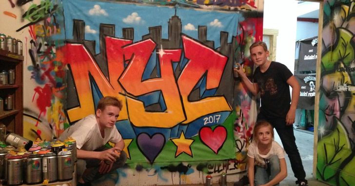 Graffiti Workshop in Brooklyn