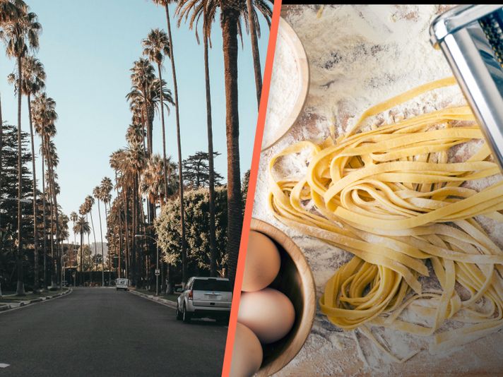 1 Night in LA + Handmade Pasta Making Class for Two - Image 1