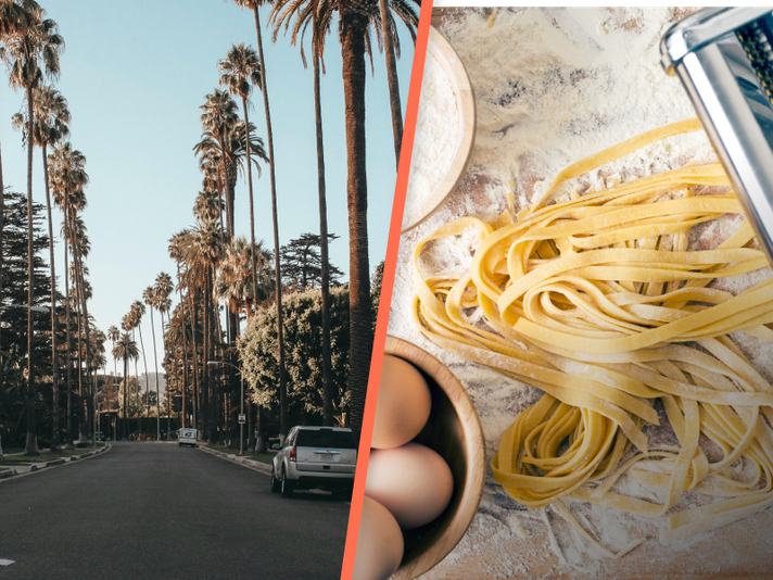 1 Night in LA + Handmade Pasta Making Class for Two