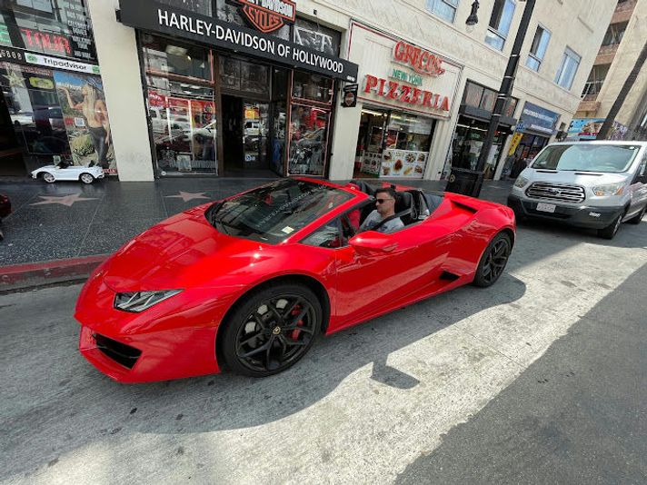 Ride or Drive a Lamborghini: 20-Minute Hollywood Boulevard Tour - Image 2