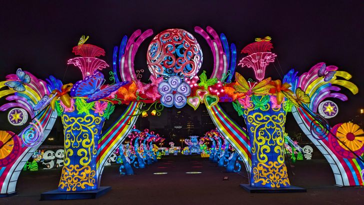 Winter Lantern Festival in Tysons