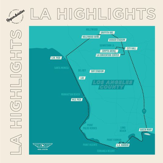 Los Angeles Highlights Helicopter Tour For 2 - Image 6