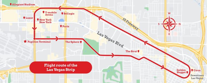 Wizard of Oz Sphere Show & Las Vegas Strip Helicopter Night Tour - Image 9