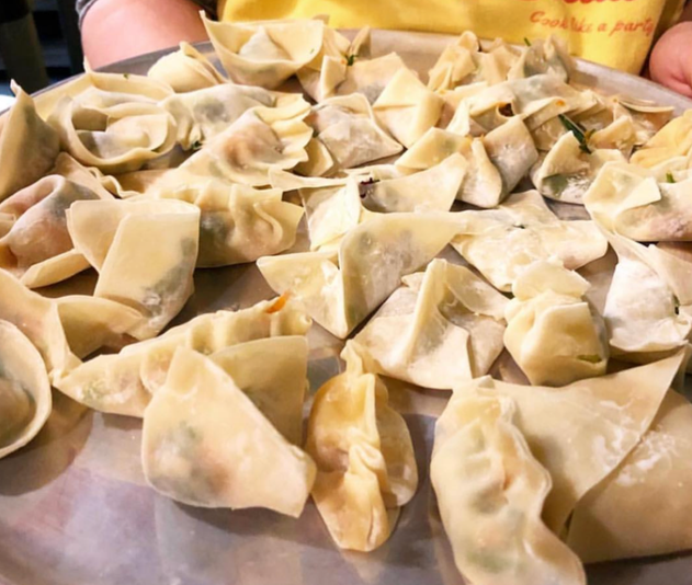 San Diego Dumplings Cooking Class at a Brewery