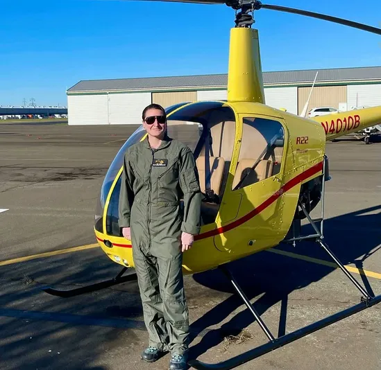 Learn to Fly an R22 Helicopter near Seattle